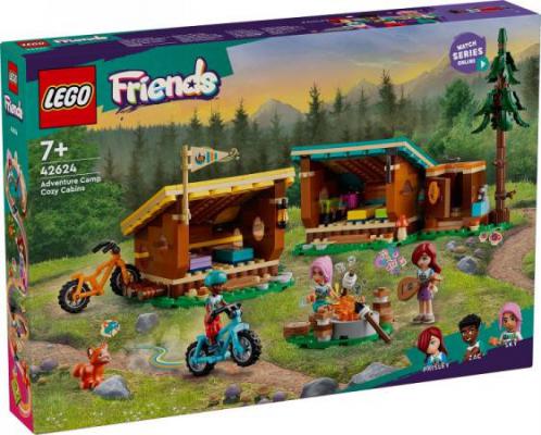 LEGO Friends Avonturenkamp knusse boshutten - 42624A (42624A) — 437 stukjes, huren vanaf €3,25/week