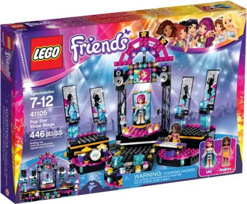 LEGO Friends Popster Podium (41105) — 437 stukjes, huren vanaf €4,25/week