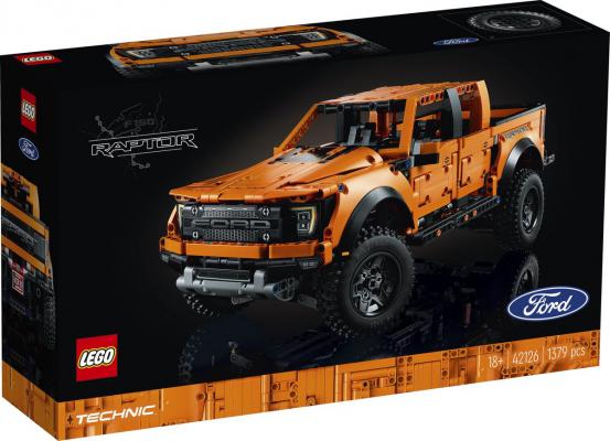 LEGO Bouwstenen 1000-2000 Technic Ford F-150 Raptor (42126) — 1.379 stukjes, huren vanaf €8,25/week