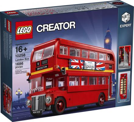 LEGO Bouwstenen 1000-2000 Creator Expert London Bus - 10258M (10258M) — 1.686 stukjes, huren vanaf €8,75/week