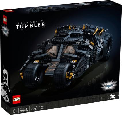 LEGO Bouwstenen 2000-3000 DC Batman Batmobile Tumbler (76240) — 2.040 stukjes, huren vanaf €10,75/week