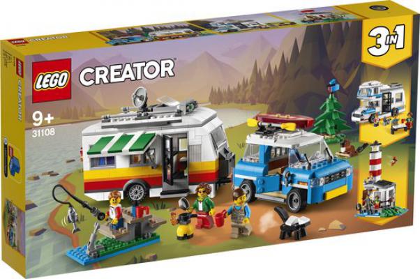 LEGO Creator 3-in-1 Creator Familievakantie met Caravan (31108) — 754 stukjes, huren vanaf €4,75/week