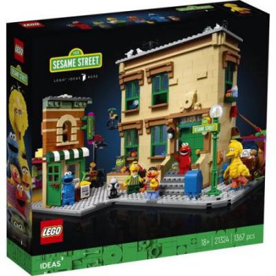 LEGO Bouwstenen 1000-2000 Ideas 123 Sesame Street - 21324H (21324H) — 1.348 stukjes, huren vanaf €6,00/week