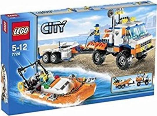 LEGO City Coast Guard Truck with Speed Boat (7726) — 352 stukjes, huren vanaf €1,50/week