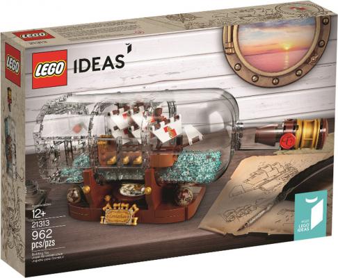 LEGO Bouwstenen 0000-1000 Ideas Schip in een Fles - 21313A (21313A) — 962 stukjes, huren vanaf €5,50/week