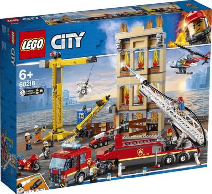 LEGO City Brandweerkazerne in de Stad (60216) — 910 stukjes, huren vanaf €5,25/week
