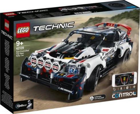 LEGO Bouwstenen 0000-1000 Technic Top Gear Rallyauto met App-bediening - 42109C (42109C) — 463 stukjes, huren vanaf €6,25/week