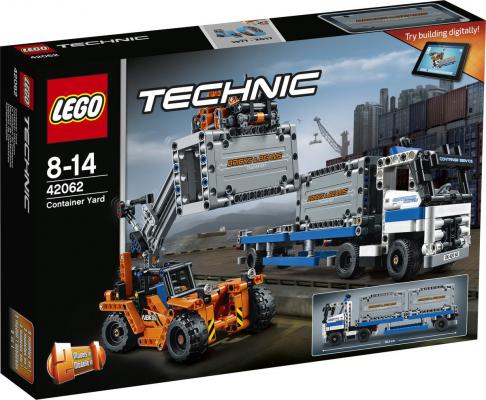 LEGO Bouwstenen 0000-1000 Technic Containertransport (42062) — 631 stukjes, huren vanaf €3,50/week