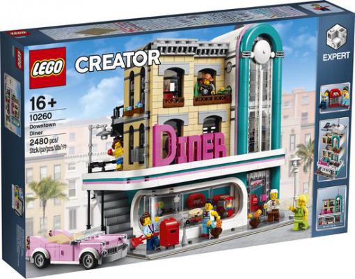 LEGO Bouwstenen 2000-3000 Creator Expert Diner in de Stad - 10260G (10260G) — 2.454 stukjes, huren vanaf €11,75/week