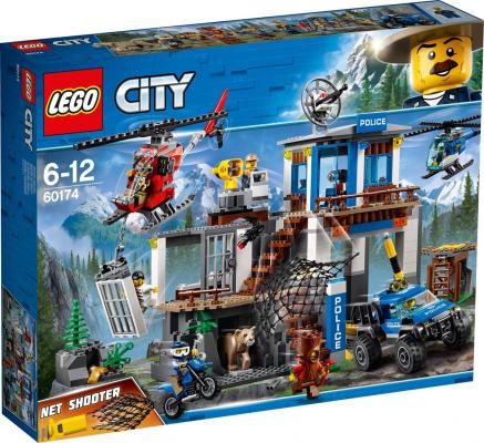 LEGO City Bergpolitie Politiekantoor op de Berg (60174) — 633 stukjes, huren vanaf €5,50/week