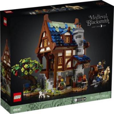 LEGO Bouwstenen 2000-3000 Ideas Middeleeuwse smid - 21325A (21325A) — 2.144 stukjes, huren vanaf €9,75/week