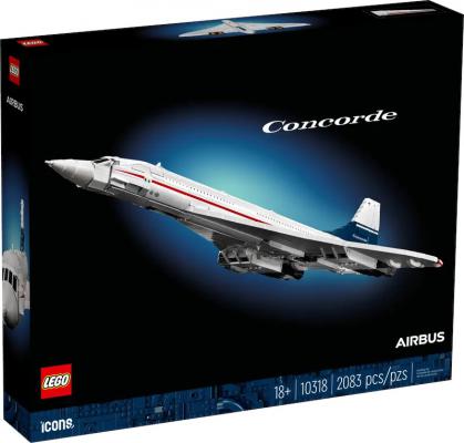 LEGO Bouwstenen 2000-3000 Icons Concorde (10318) — 2.083 stukjes, huren vanaf €11,75/week