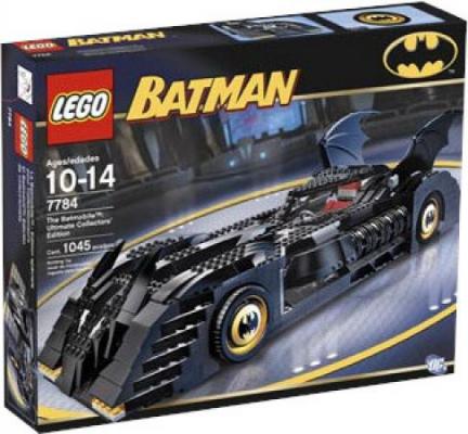 LEGO Bouwstenen 1000-2000 The Batmobile Ultimate - 7784A (7784A) — 1.045 stukjes, huren vanaf €10,75/week