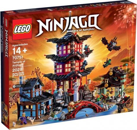 LEGO Ninjago Temple Of Airjitzu (70751) — 2.064 stukjes, huren vanaf €12,75/week