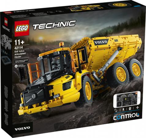 LEGO 11+ Technic Volvo 6x6 Truck met Kieptrailer - 42114E (42114E) — 2.193 stukjes, huren vanaf €10,75/week
