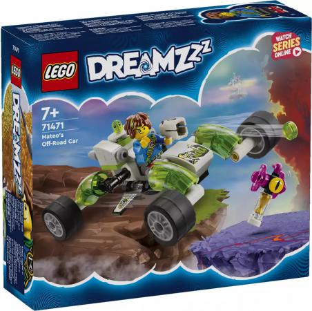 LEGO Dreamzzz Dreamz Mateos terreinwagen (71471) — 94 stukjes, huren vanaf €1,25/week