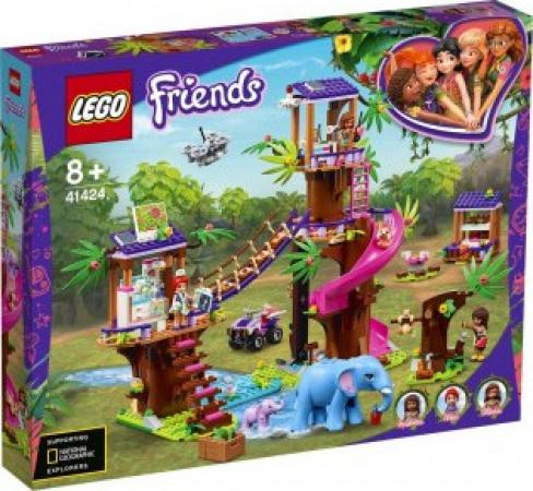 LEGO Friends Jungle Reddingsbasis - 41424B (41424B) — 644 stukjes, huren vanaf €4,75/week