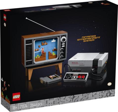 LEGO Bouwstenen 2000-3000 Nintendo Entertainment System - 71374D (71374D) — 2.645 stukjes, huren vanaf €11,25/week