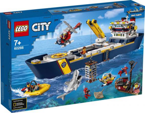 LEGO City Oceaan Onderzoeksschip (60266) — 702 stukjes, huren vanaf €7,75/week