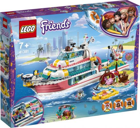 LEGO Friends Reddingsboot - 41381A (41381) — 877 stukjes, huren vanaf €5,00/week