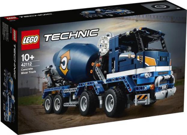 LEGO Bouwstenen 1000-2000 Technic Betonmixer - 42112A (42112A) — 1.163 stukjes, huren vanaf €5,25/week