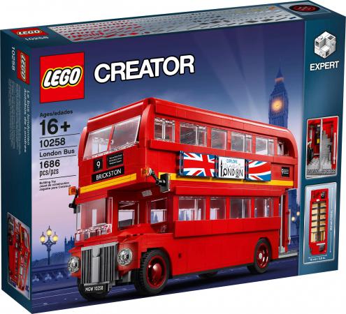 LEGO Bouwstenen 1000-2000 Creator Expert London Bus (10258) — 1.686 stukjes, huren vanaf €8,75/week