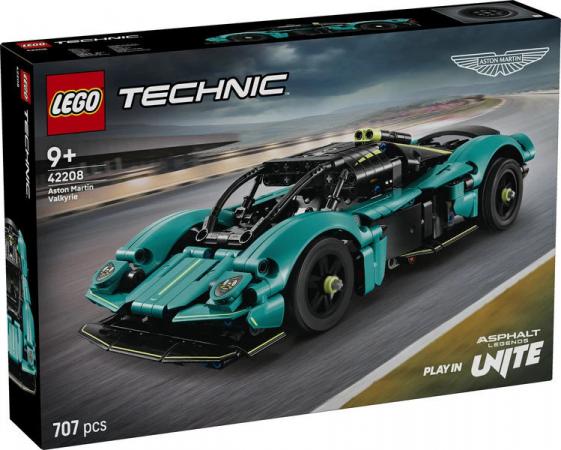 LEGO Bouwstenen 0000-1000 Technic Aston Martin Valkyrie (42208) — 707 stukjes, huren vanaf €4,00/week