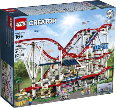 LEGO Bouwstenen 4000-5000 Creator Expert Achtbaan (10261) — 4.080 stukjes, huren vanaf €12,75/week