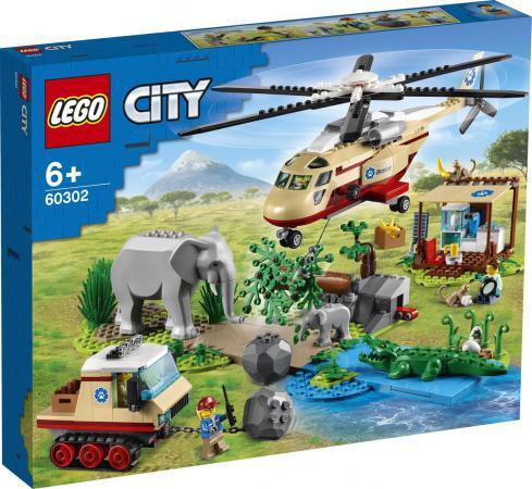 LEGO City Wildlife Rescue Operatie - 60302B (60302B) — 508 stukjes, huren vanaf €5,25/week
