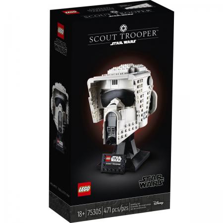 LEGO Star Wars Scout Trooper Helm - 75305C (75305C) — 471 stukjes, huren vanaf €4,25/week