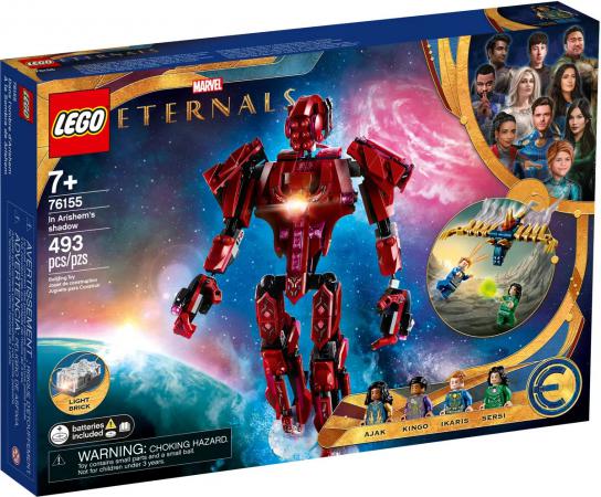 LEGO Super Heroes Marvel The Eternals In de schaduw van Arishem 76155-NEW (76155) — 493 stukjes, huren vanaf €4,25/week