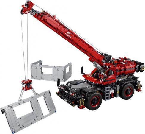 LEGO Bouwstenen 4000-5000 Technic Kraan voor alle Terreinen - 42082M (42082M) — 4.056 stukjes, huren vanaf €10,75/week