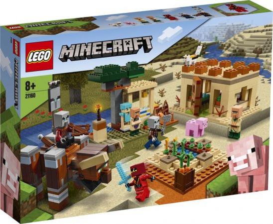 LEGO Bouwstenen 0000-1000 Minecraft De Illager Overval - 21160D (21160D) — 545 stukjes, huren vanaf €3,25/week