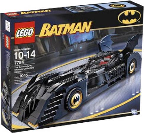 LEGO Bouwstenen 1000-2000 The Batmobile Ultimate (7784) — 1.045 stukjes, huren vanaf €10,75/week