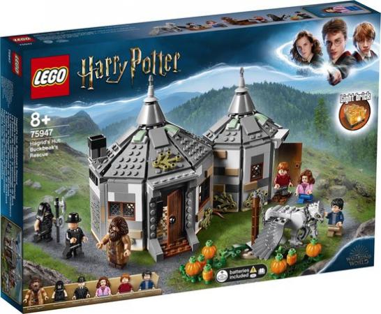LEGO Bouwstenen 0000-1000 Harry Potter Hagrids Huisje Scheurbeks Ontsnapping (75947) — 470 stukjes, huren vanaf €3,75/week