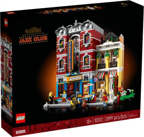 LEGO Bouwstenen 2000-3000 Icons Jazz Club (10312) — 2.899 stukjes, huren vanaf €10,75/week
