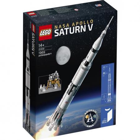 LEGO Bouwstenen 1000-2000 Ideas NASA Apollo Saturn V - 21309A (21309A) — 1.969 stukjes, huren vanaf €9,75/week
