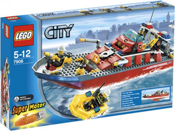 LEGO City Fireboat (7906) — 175 stukjes, huren vanaf €2,75/week