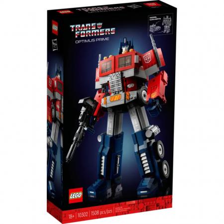 LEGO Bouwstenen 1000-2000 Icons Optimus Prime (10302) — 1.508 stukjes, huren vanaf €9,75/week