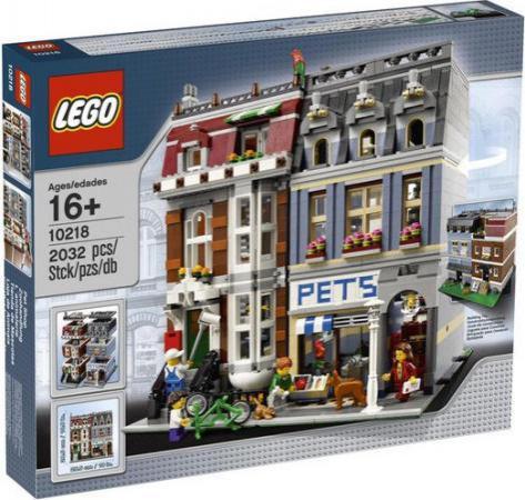 LEGO Bouwstenen 2000-3000 Creator Expert Dierenwinkel - 10218D (10218D) — 2.016 stukjes, huren vanaf €9,75/week