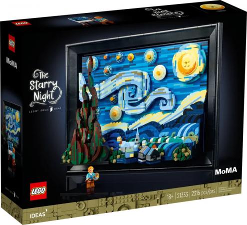 LEGO Bouwstenen 2000-3000 Ideas Vincent van Gogh - De sterrennacht (21333) — 2.316 stukjes, huren vanaf €9,25/week