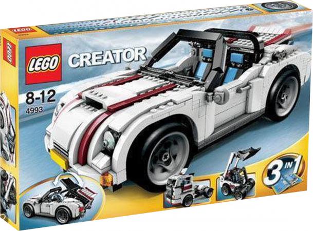 LEGO Creator 3-in-1 Creator Cool Convertible (4993) — 648 stukjes, huren vanaf €3,75/week