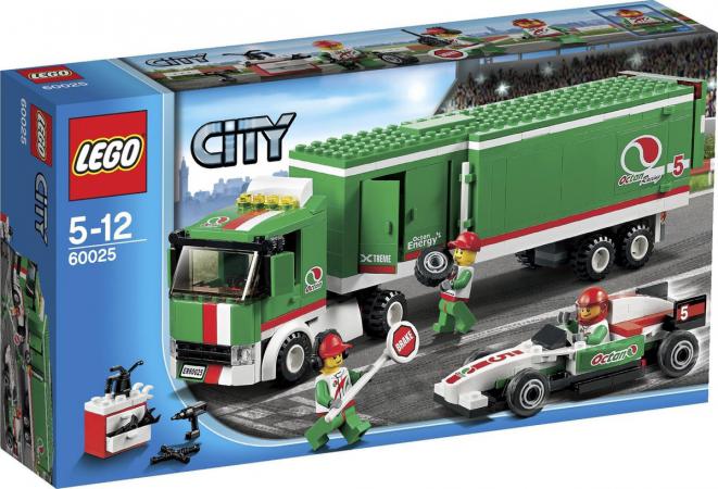 LEGO City Grand Prix Truck (60025) — 301 stukjes, huren vanaf €2,50/week