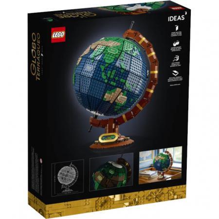 LEGO Bouwstenen 2000-3000 IDEAS Wereldbol - 21332C (21332C) — 2.585 stukjes, huren vanaf €10,75/week