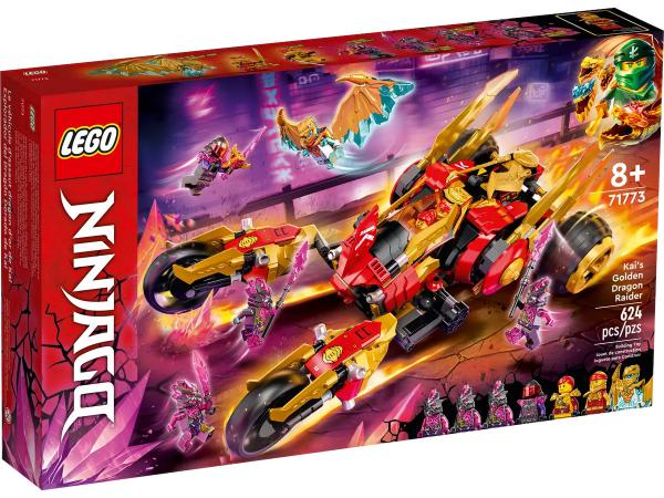 LEGO Ninjago Kais gouden drakenvoertuig (71773) — 586 stukjes, huren vanaf €5,75/week