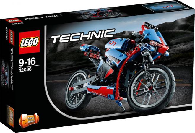 LEGO Bouwstenen 0000-1000 Technic Straatmotor (42036) — 375 stukjes, huren vanaf €3,00/week