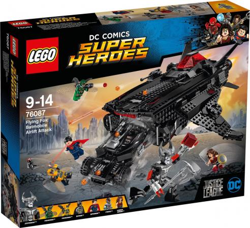 LEGO Super Heroes Justice League Flying Fox Batmobile Luchtbrugaanval (76087) — 926 stukjes, huren vanaf €6,25/week