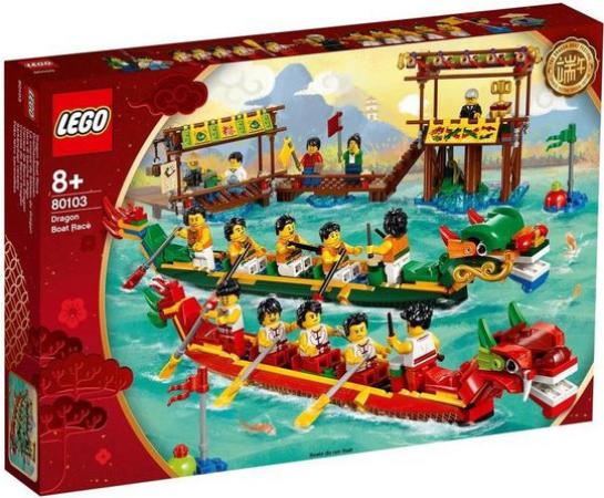LEGO Bouwstenen 0000-1000 Dragon Boat Race - 80103A (80103A) — 583 stukjes, huren vanaf €3,50/week