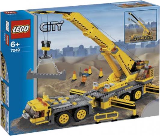 LEGO City XXL Mobile Crane - 7249B (7249B) — 518 stukjes, huren vanaf €4,75/week