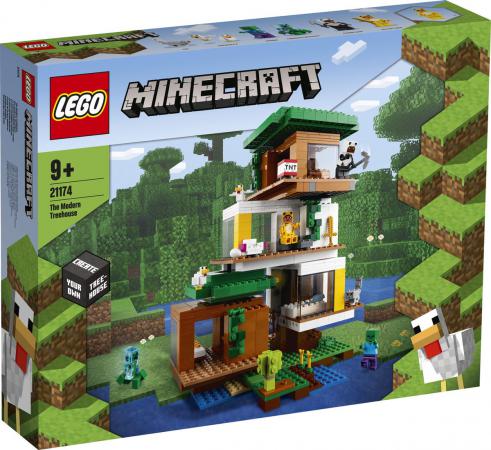 LEGO Minecraft De Moderne Boomhut - 21174F (21174F) — 894 stukjes, huren vanaf €6,00/week